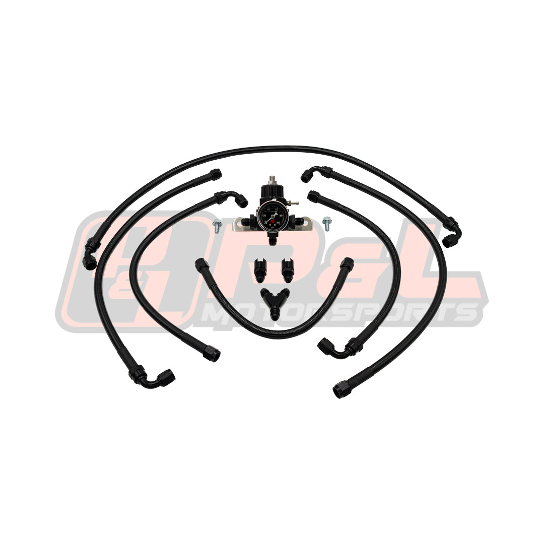 P&L Motorsports Subaru EJ20/EJ25 Fuel Line Kit and Regulator PL