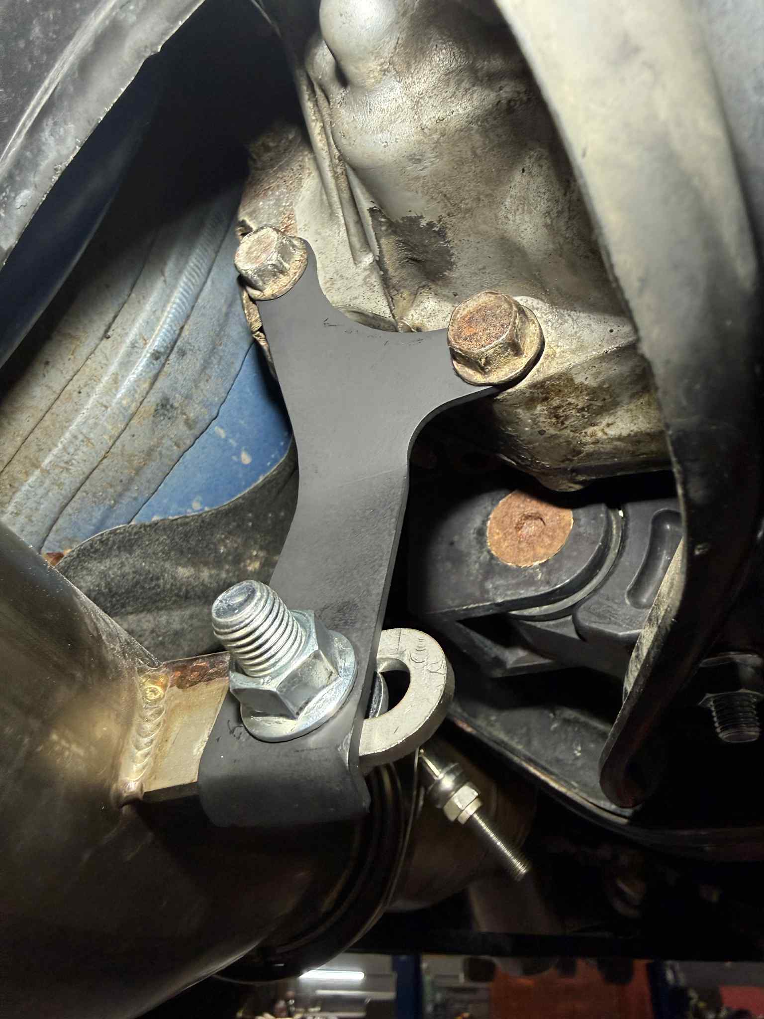 P&L Motorsports 22+ WRX VB to STI Transmission J-Pipe Bracket