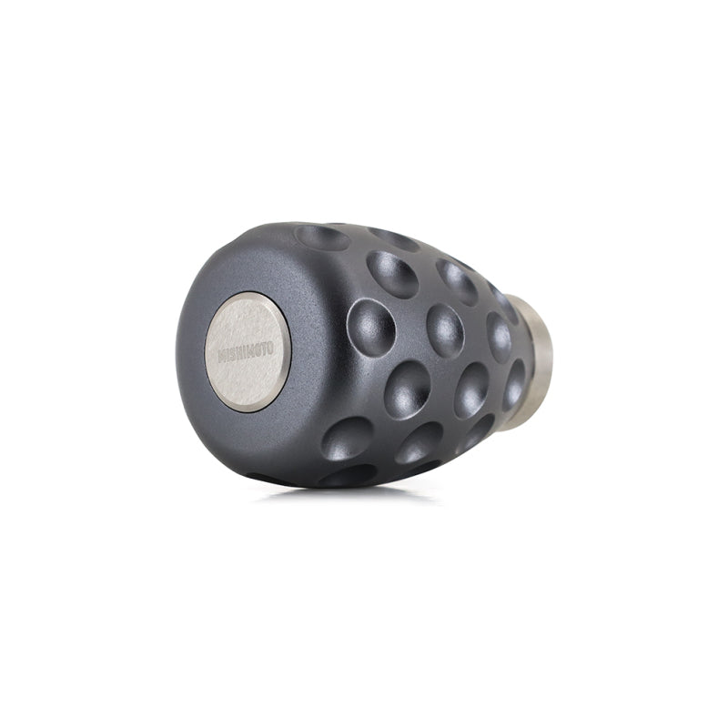 Mishimoto Steel Core Dimple Shift Knob Gunmetal Aluminum