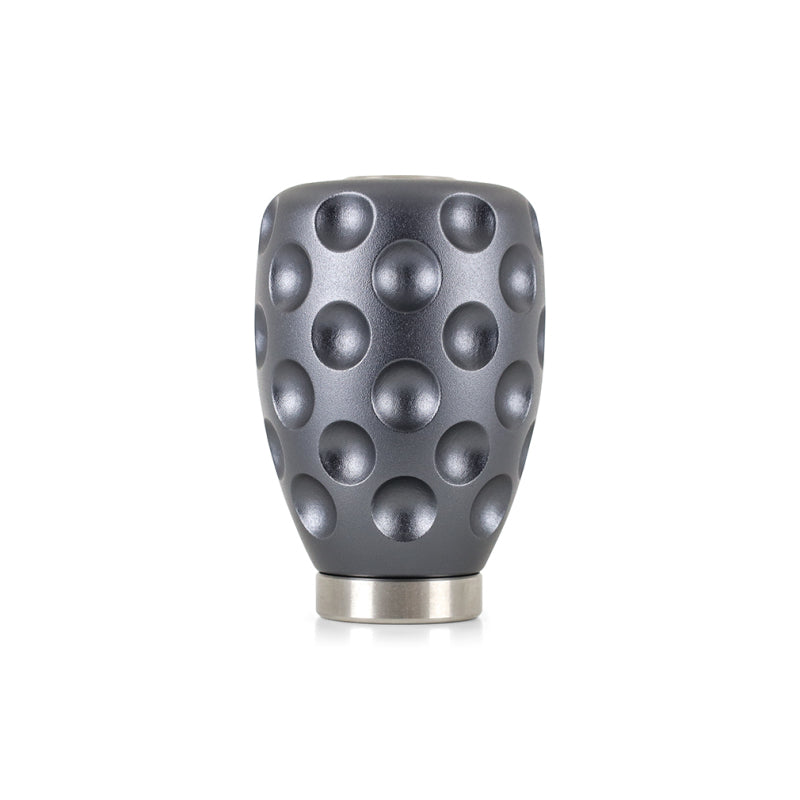 Mishimoto Steel Core Dimple Shift Knob Gunmetal Aluminum