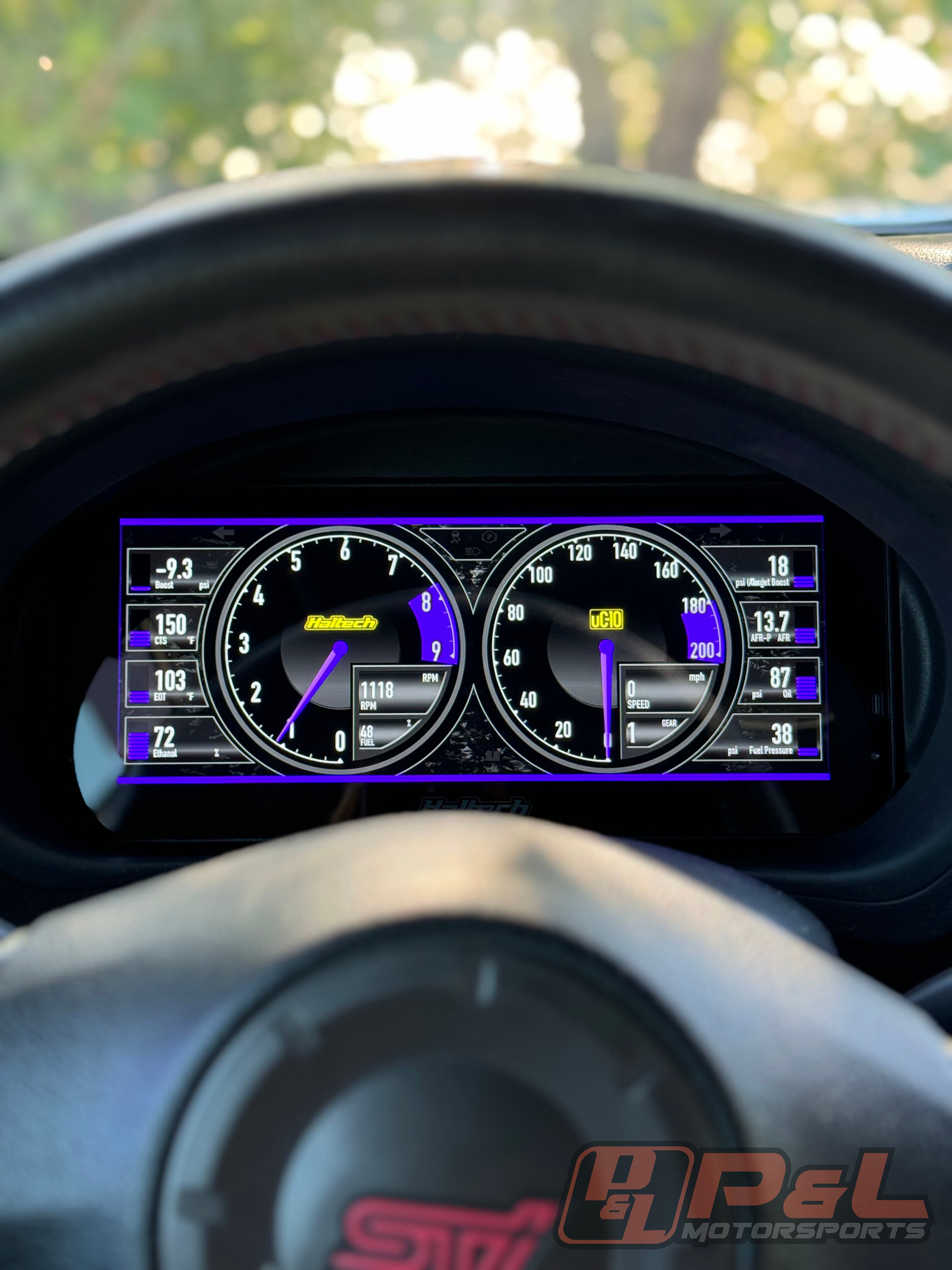 P&L Motorsports Haltech UC-10 Dash Mount - WRX/STI