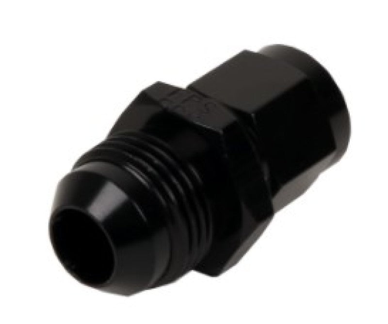 Aeromotive Fitting Female AN-06 to Male AN-08 Flare Black