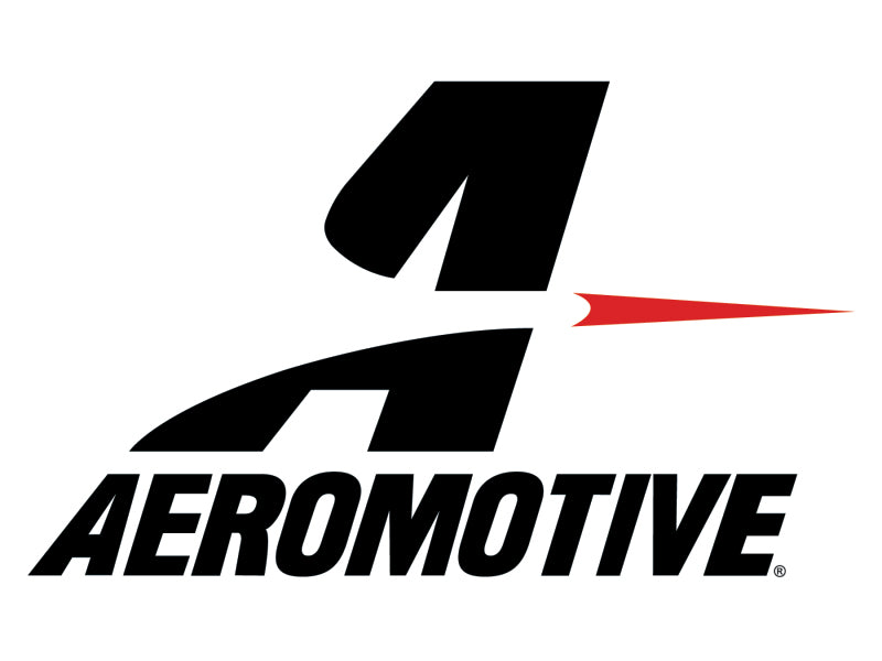 Aeromotive In-Line Filter 10AN 10 Micron Microglass Element Bright-Dip Black 2in OD