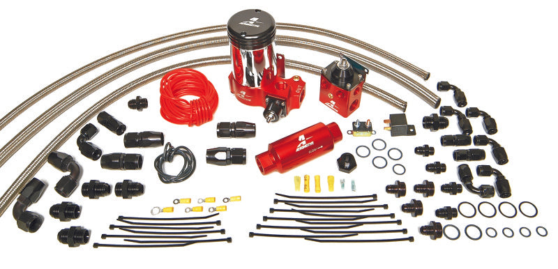 Aeromotive A2000 Complete Drag Race Fuel System for Dual Carbs