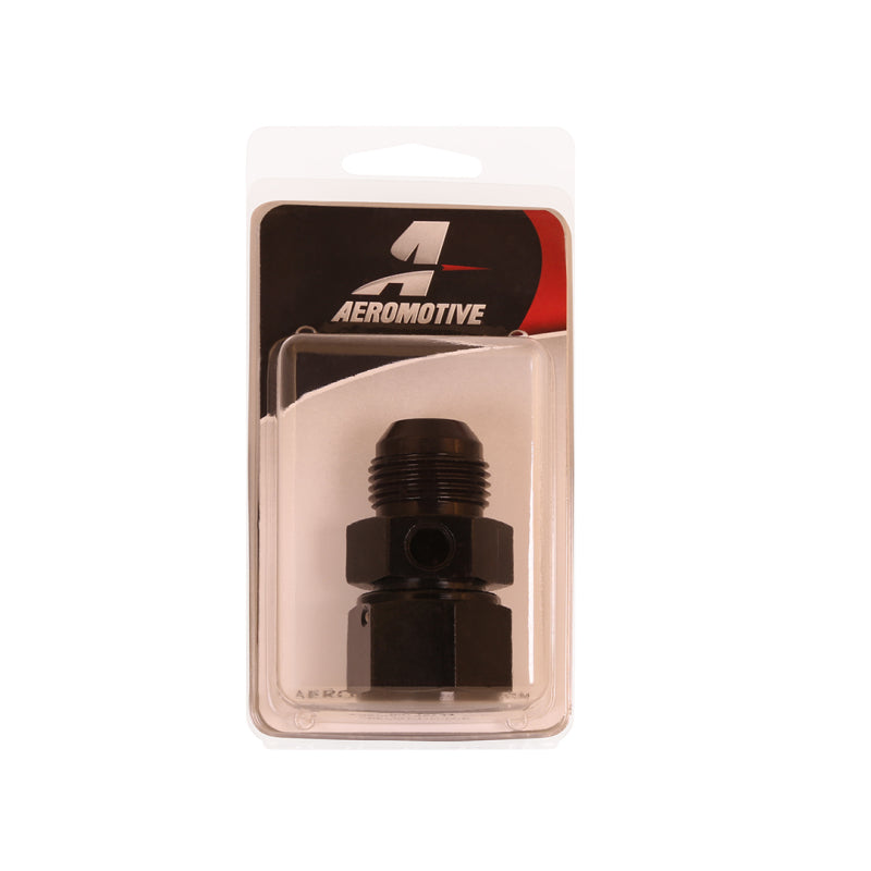 Aeromotive Adapter - AN-12 Male to Female - 1/8-NPT Port