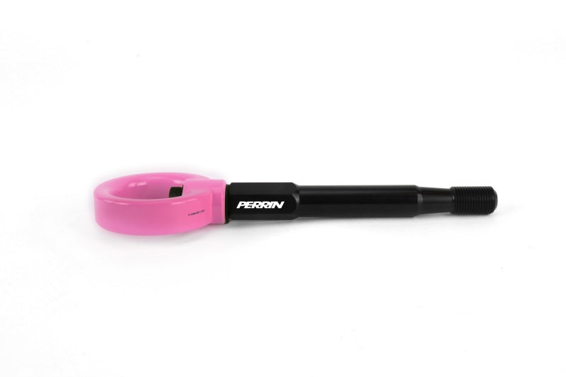 Perrin 14-19 Subaru Forester/Ascent Tow Hook Kit (Rear) - Hyper Pink