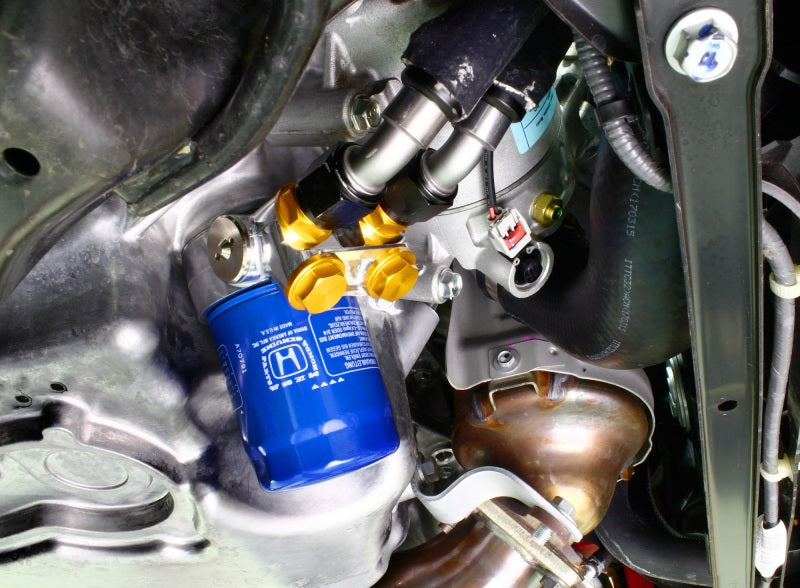 Perrin 17-19 Honda Civic Type R Oil Cooler Kit