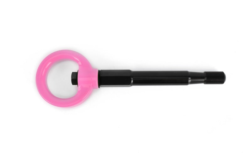 Perrin 14-19 Subaru Forester/Ascent Tow Hook Kit (Rear) - Hyper Pink