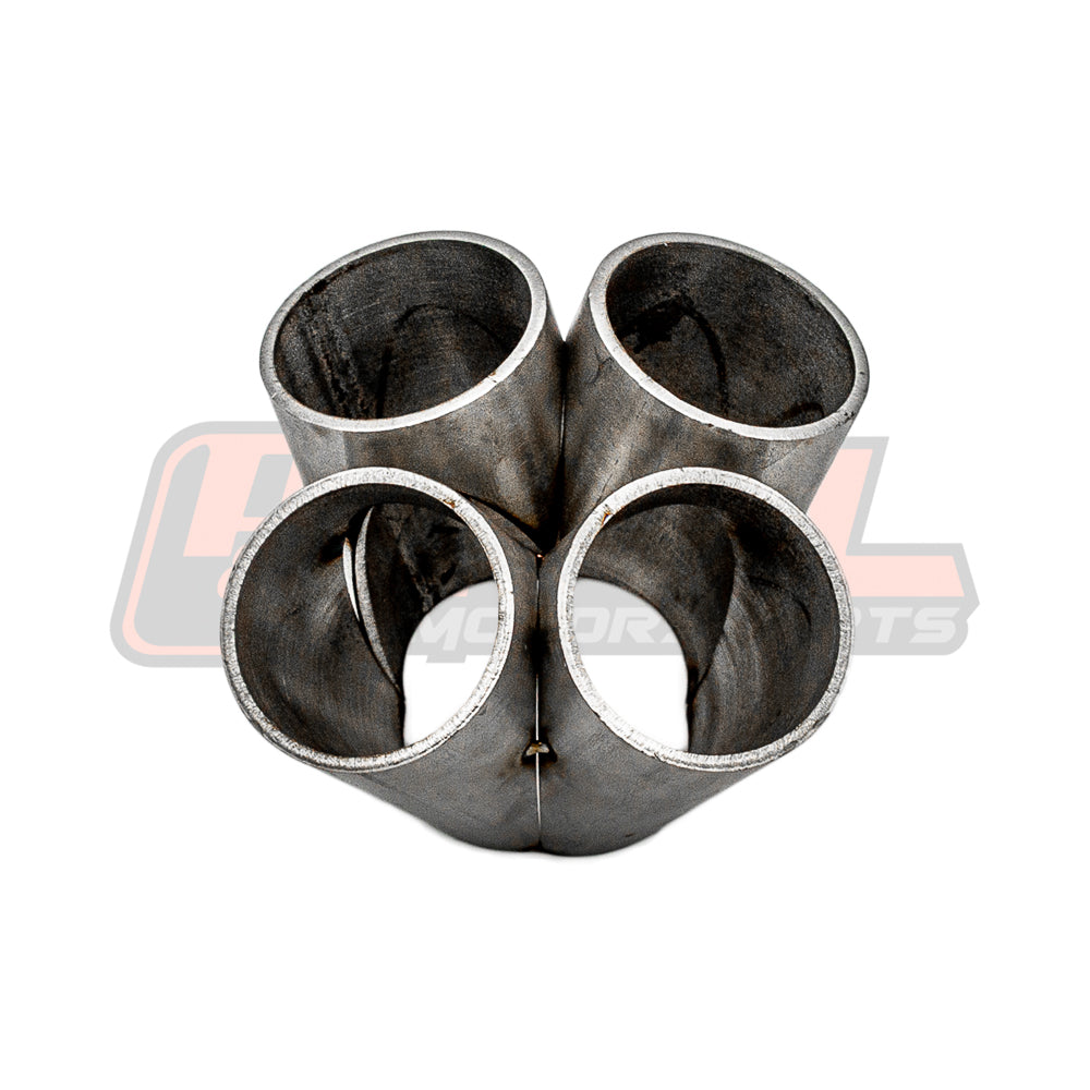 P&L Motorsports 4 Into 1 Merge Collector for 2″ Turbine Inlet or Pipe