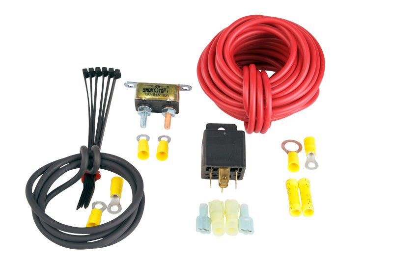 Aeromotive 30 Amp Fuel Pump Wiring Kit (Incl. Relay/Breaker/Wire/Connectors)