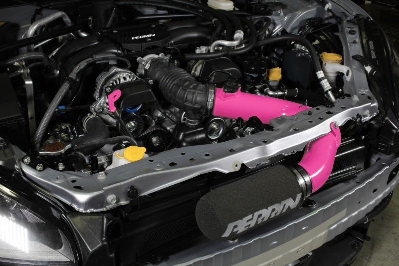 Perrin 22-23 Subaru BRZ/GR86 Cold Air Intake - Hyper Pink