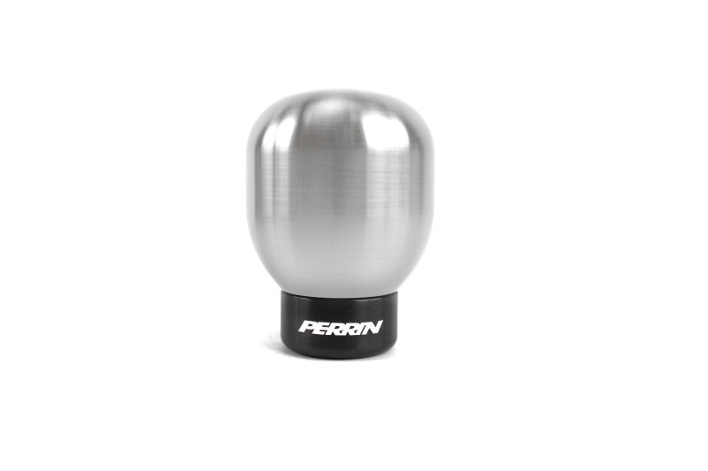Perrin 2022 BRZ/GR86 Manual Brushed Barrel 1.85in Stainless Steel Shift Knob